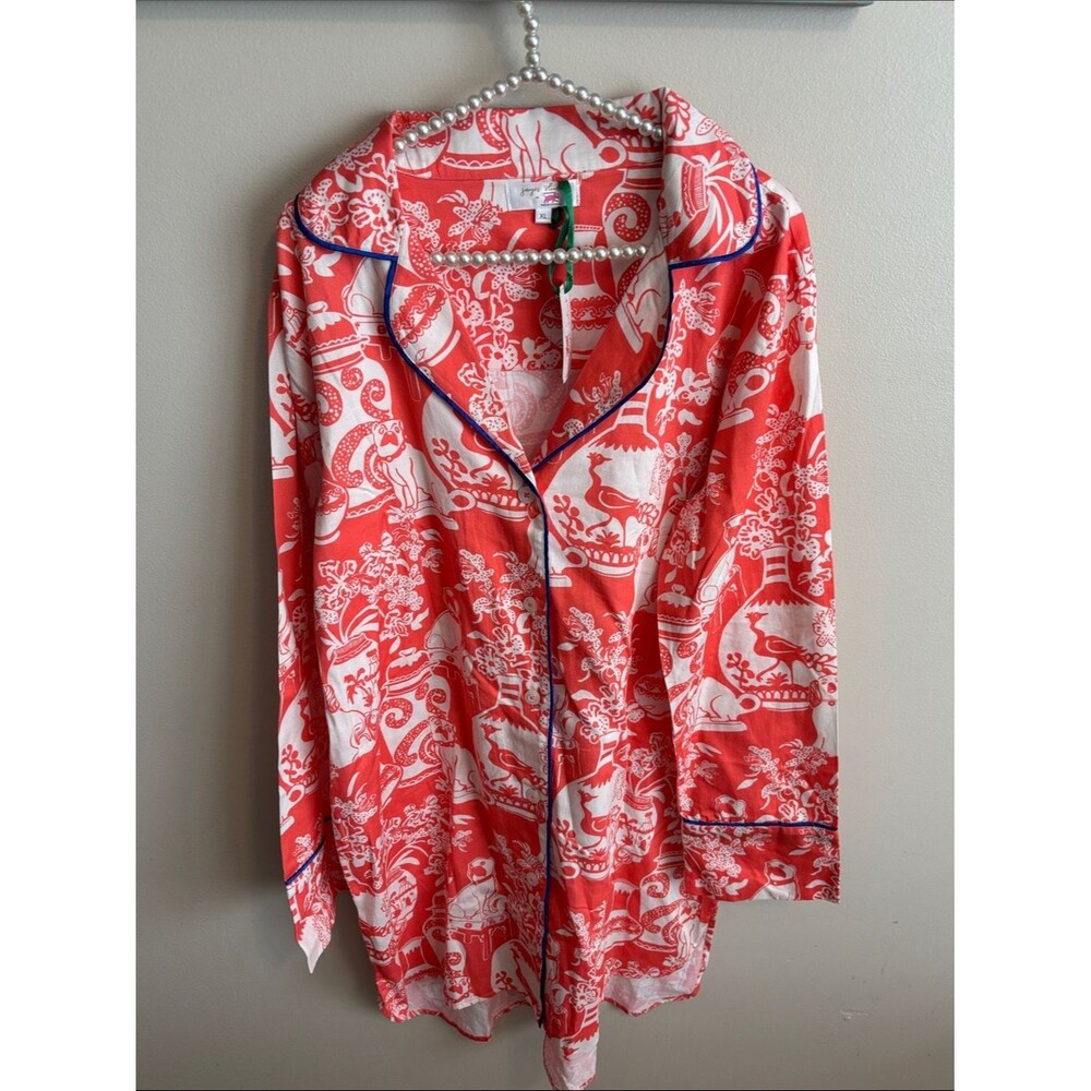 NEW Jaye’s Studio Luxe Sateen Sleep Shirt size xl